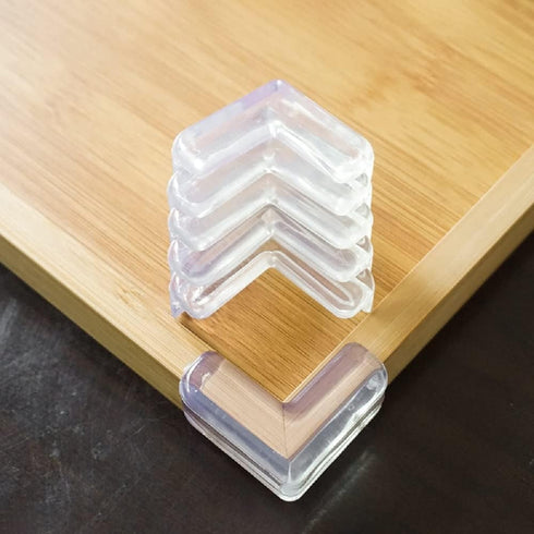 Baby Soft Corner Protectors, Clear Furniture Table Desk Bumpers, Safety Baby Proofing, 10 Pack