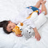 (Yellow,110cm/43.3inch) Kekeso Long Shiba Inu Plush Pillow Giant Stuffed Animals Dog Sleeping Pillow Corgi Plush Body