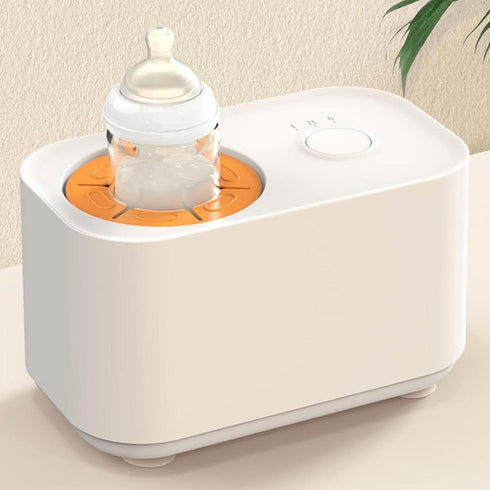 PawwJoy Electric Baby Formula Mixer and Bottle Warmer Automatic Milk Shaker with Dual Speed USB Powered for Travel