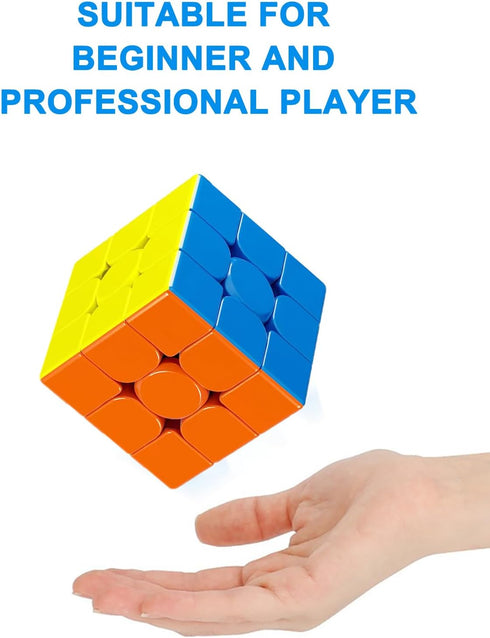 20 Pack 3x3 Set 3x3x3- CFMOUR Speed Cube - Stickerless Magic Cubes Bundle Fast Turning Birthday Party Easter Valentines