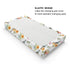 Watercolor Birds Boho Floral Changing Pad Covers, Soft Breathable Cradle & Bassinet Sheets for Baby Boy Girl, 32" x 16"