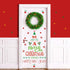 TOARTi Merry Christmas Quotes Wall Decals & Happy New Year Stickers for Christmas Party Supplies