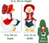 14 inches Cuddle Barn - Carolin' Mother Goose | Animated Musical Singing Christmas Caroling Soft Plush Toy
