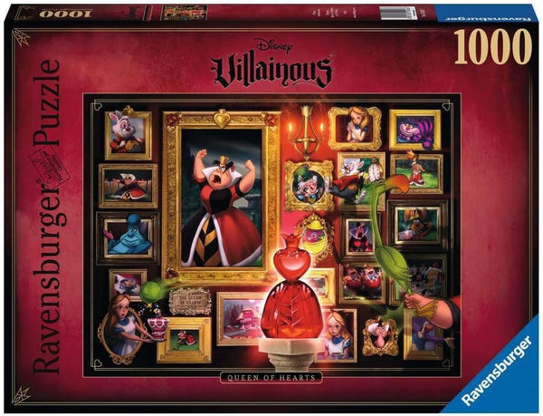 Ravensburger Disney Queen of Hearts - 1000 Piece Jigsaw Puzzle for Adults