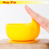 Silicone Toddler Bowl with Suction and Baby Spoon, Duck Style Gift for Infant Solid Food