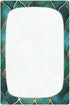 Haskirky 27 39 inches Green Gold Scales Baby Crib Sheets for Boys Girls Soft Breathable Elasticity Fitted Unisex Crib