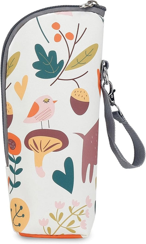 XIUOYN Portable Bottle Bag Travel Case with Insulated Designing Milk Organiser for and Outdoor Feeding Warmer Carry