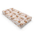KuphiL10C Girls-16x32 Watercolor Baseball Gloved Pattern Baby Changing Pad Cover, Unisex Sport Theme Nursery Diaper