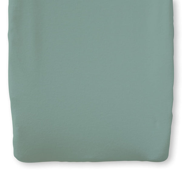 Natemia Organic Cotton Changing Pad Cover - 16x32 - Silky Soft & Hypoallergenic for Cradle & Bassinet