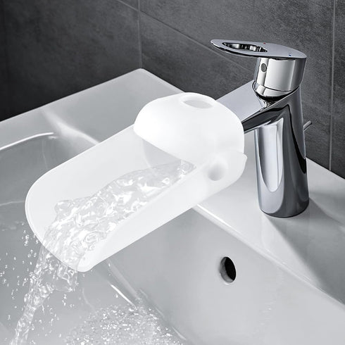 Kakalote Faucet Extender for Toddlers, Sink Extenders for Bathroom Sink, Kitchen, Bathtub(White)