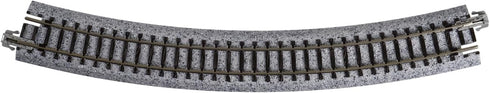 Kato 348mm (13 3/4") 30-Degree (4-Piece) USA Model Train Products Unitrack, Radius Curve Track
