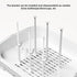 Generic Baby Bottle Dryer, Baby Bottle Organizer, Bottles Drainer, Dustproof Storage with Removable Drip Tray