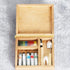 jojofuny Doll House Accessory Painting Tool Set, Wooden Easel Dollhouse Furniture Decoration
