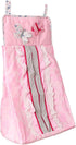 CribMATE 100% 1 3 Cotton Butterfly Diaper Stacker Storage PC Lovely Pink D Butterfly Crib Diaper Organizer (Pink