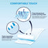 50 Pack 3-Layer 24x18 Clearworld Disposable Changing Pad, Waterproof Baby Disposable Underpads, Portable Diaper