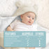 BlueMello Baby Swaddle Blanket, Ultra-Soft Plush Essential for Infants 0-6 Months, Beige Receiving Wrap