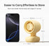 2026 38H JISULIFE Stroller Fan Small & Stylish with Cooling, Soft Night Light, OneClick Detachable for Stroller