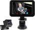 tomvorks Easy Install Car Camera,1080P Monitor with IR Night Vision,Camera with Wide Viewing