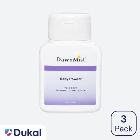 BP14 14 oz., 24 Dukal Dawn Mist Baby Powder, Cornstarch, Case