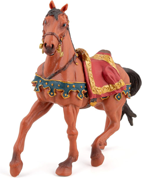 Papo Hand-Painted Figurine - Historical Caesar's Horse - 39805, Collectible for Children, Suitable for Boys and Girls