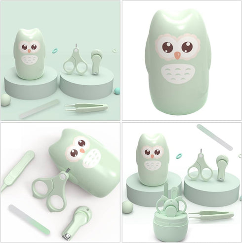 Set Baby Nail Clippers for Newborns Safe Nail Care Kit Baby Tweezers Essential Grooming Tools for Boys and Girls