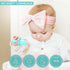 Grabease Baby Spoons - Toddler Utensils, BPA-Free & Phthalate-Free, 2 Sets in Teal and Gray