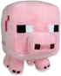 Minecraft 7" Baby Pig Plush - Soft Stuffed Animal Toy, Multi-colored, No Assembly Required