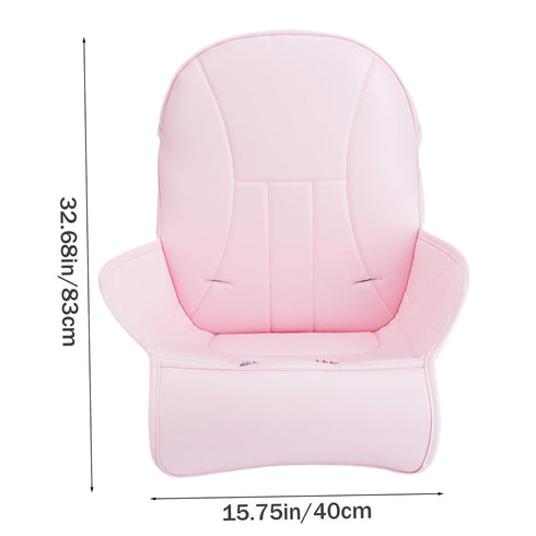 BEAHING High Chair Cushion, Soft PU Leather Replacement Cover Non Slip Stroller Seat for Baby Toddler