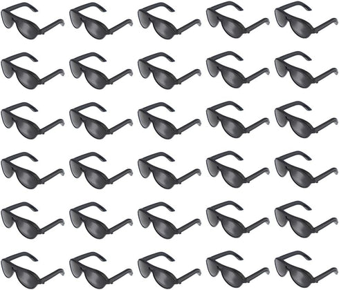 Gadpiparty 120 Pcs Mini Sunglasses for Dolls, Black Doll Costume Accessories for Dress Up and Crafts