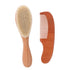 Totority Hair Brush and Comb Wool Brush Wooden Comb Newborn Hair Care