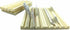 Yuanhe 4 Pack Plastic Domino Holders, Organizer Trays for Classic Board Games