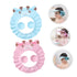 2pcs Baby Shower Cap, Toddler Bath Visor, Silicone Shampoo Cap, Hair Washing Hat for Kids, Baby Bath Cap (Blue + Red)