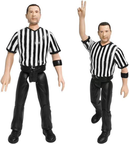 Talking Wrestling Referee & Ring Announcer Action Figures for Wrestling