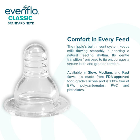 8 (Pack 12) Evenflo Feeding Classic Prints Polypropylene Bottles for Baby, Infant and Newborn - Blue/Green/Teal, Ounce