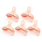 Garkoko Baby Pacifiers 0-6 Month, Breast Like Shape Soft Silicone Newborn Pacifiers