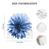 Schgap Blue Flower Car Seat Cover for Baby Nursing Cover Breastfeeding Baby Carrier Covers Carseat Canopy for Shower