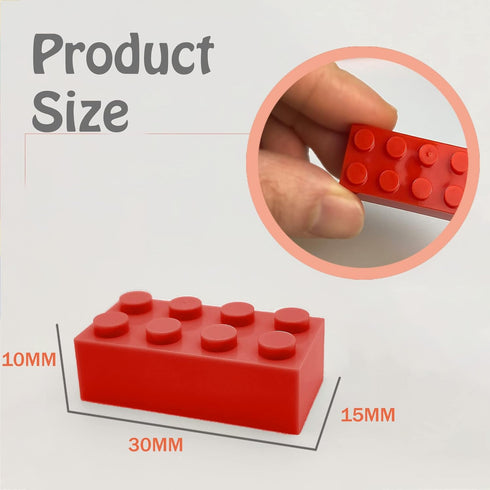 200 Piece Classic Building Bricks, 2x4 Building Blocks STEM Creative Toys, Red, Yellow, Blue, Green