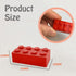 200 Piece Classic Building Bricks, 2x4 Building Blocks STEM Creative Toys, Red, Yellow, Blue, Green