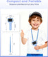 Trigowalt 2.4" 3-5 5-7 8-12 Microscope Camera for Kids Gifts Toys- Handheld Pocket Microscopes with Screen