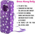 Doll Storage Carrying Case - (Purple Star) for Any 18" Doll - Organizer Storage Traveling Accessories Case w Clear Window, Zipper, and Carrying Strap, Great Birthday for Kids Girls
