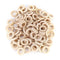 Generic 100Pcs Wooden Rings Set, 25mm Wooden Ring for Hanging Decorations Pendant Teethers
