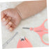Nail Care with Cute Case Grooming Kit Including Nail Clippers Scissors Nail File and Tweezers for Newborns for Safe