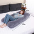 MOON PINE Pregnancy Pillow, U Shaped Full Body Pillow for Maternity Support, Sleeping Pillow with Cover for Pregnant