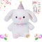 Easter Bunny Stuffed Animal Birthday Interactive Bunny, Musical Birthday Stuffed Animal, Clapping