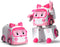 Robocar Poli Amber Transforming Robot, 4" Action Toy Figure, Emergency Vehicle Playset for Kids