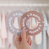 Gjinxi 8 Closet Closet 8 24+ Pcs Baby Dividers for Clothes, Round Baby Clothes Dividers Wardrobe Organizer Double-Sided