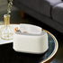 cepignoly 20.2*10.5*13.2cm/7.95*4.13*5.20inch AKOYA Wicker Collection Wet Wipes Dispenser Holder - Wall-Mounted Wet