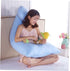 Odorless U-Shaped Pillow Case for Maternity Support