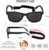 MAXJULI Baby Infant Sunglasses, Safe and Soft with Adjustable Strap, BPA Free, for 0-24 Months, Model 7002