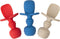 Upward Baby 3 Pack Silicone Feeding Spoons with Anti Choke Barrier, Self Feeding Toddler Utensils
